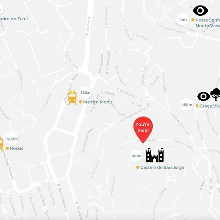 Costa Do Castelo Sky Views شقة Lisboa